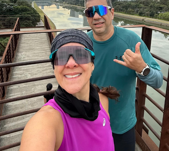 Correr junto para ir mais longe: a força de Flavia Palheiros e Eduardo Siqueira na Maratona de Berlim