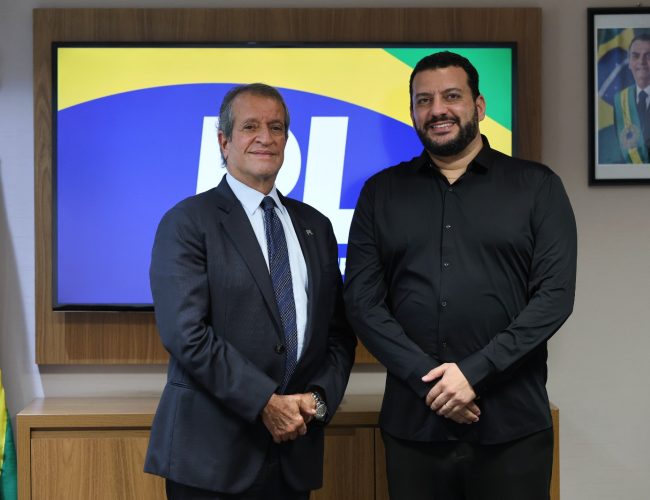 Reunião com Valdemar da Costa Neto projeta Robson Ouro Preto no cenário nacional