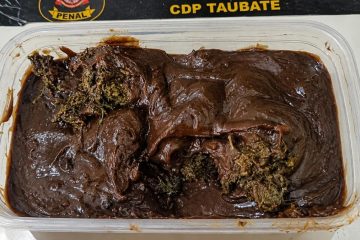 Brigadeiro com maconha é apreendido em presídio de Taubaté